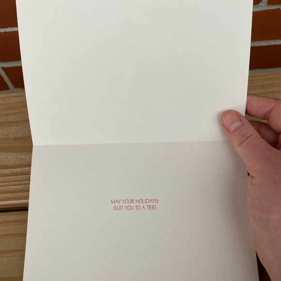 Kersten Brothers Holiday Santa Claus And Reindeer Playing Golf Kersten Brothers Vintage